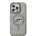 Karl Lagerfeld IML K&CH Heads Metal Frame MagSafe Case Защитный чехол для iPhone 16 Pro Max / чёрный