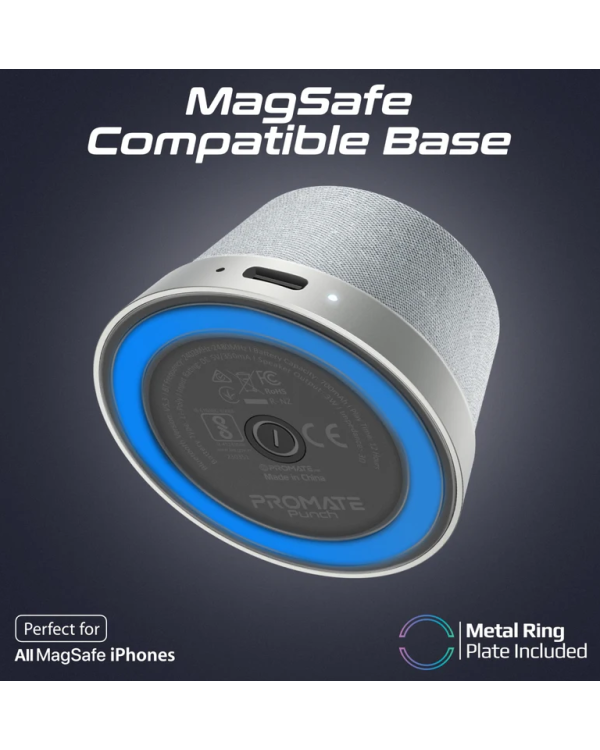 Promate Punch Mini MagSafe Bluetooth Колонка
