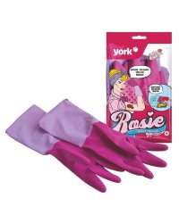 York Rosie Ароматизированные Резиновые Перчатки Pink Size M