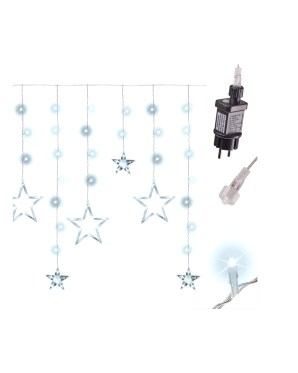 Дополнительное изображение книги «RoGer LED Освещенные Подвески 2,5m / 138LED Холодно- белый»