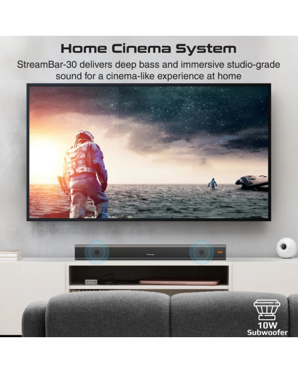 Promate StreamBar30 BassBoost SoundBar Система домашнего кинотеатра