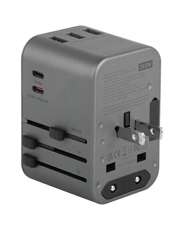 Energea TravelWorld USB-C PD + Универсальный Aдаптер PPS 35W