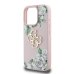 Guess PU Grained Roses 4G Metal Logo Case Чехол для Apple iPhone 16 Pro