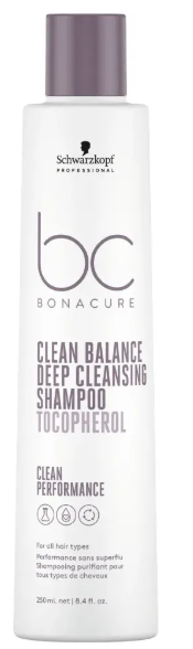 Schwarzkopf Professional BC Bonacure Clean Balance Deep Cleansing Шампунь 250ml Schwarzkopf Professional BC Bonacure Clean Balance Deep Cleansing Шампунь 250ml
