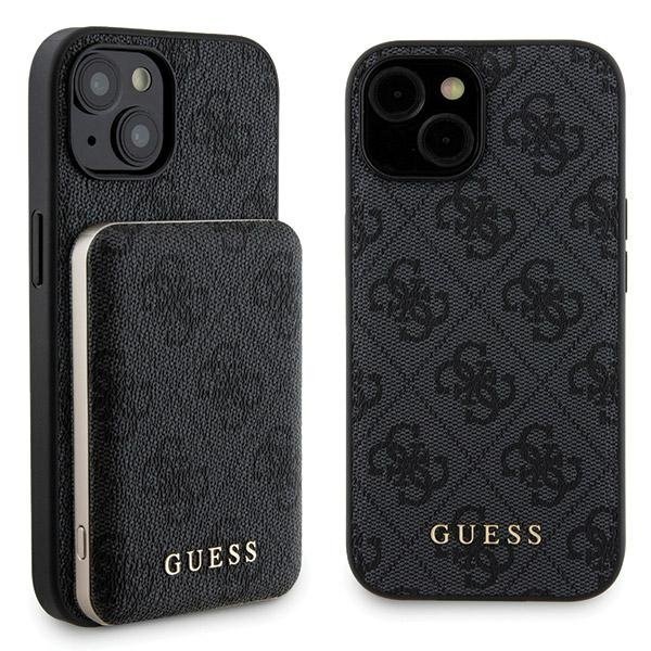 Guess GUBPM5P15S4GEMGK Чехол + Повер Банк для Apple iPhone 15