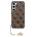 Guess 4G Charm Case Защитный чехол для Samsung Galaxy S23 / коричневый