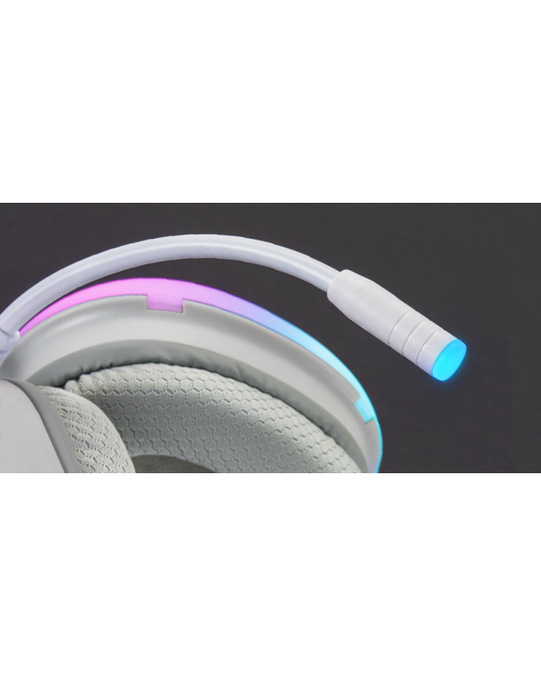 Mars Gaming MH-GLOW RGB Chroma Flow Игровые наушники 3.5mm / USB