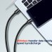 Swissten Textile Fast Charge 3A USB-C / USB-C Кабель для передачи данных и зарядки 1.2m