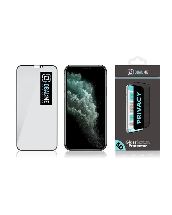 Дополнительное изображение книги «OBAL:ME Privacy 5D Glass Screen Protector Защитное стекло для Apple iPhone 11 Pro/XS/X / чёрный»