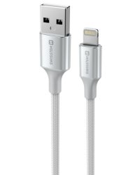 Swissten Textile II USB - Lightning кабель для передачи данных и зарядки 1.5m