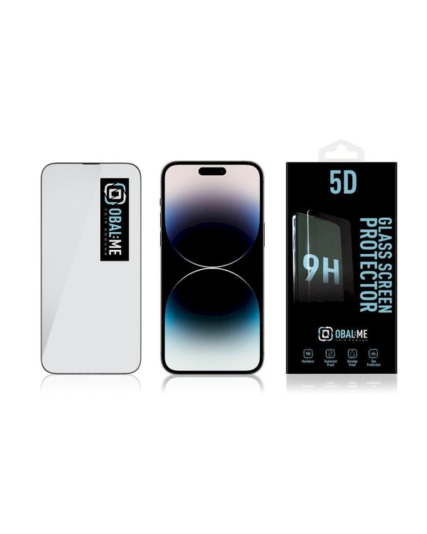 Дополнительное изображение книги «OBAL:ME 5D Glass Screen Protector Защитное стекло для Apple iPhone 14 Pro Max / чёрный»