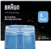 Braun CCR4 Clean & Renew Refill Сменные чистящие картриджи 4 pcs