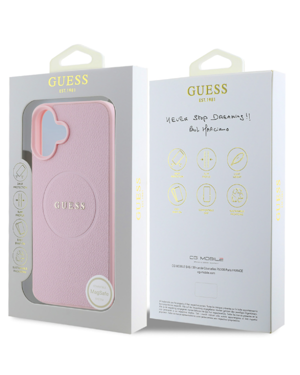 Guess GUHMP16MPGHSMMP Чехол для Apple iPhone 16 Plus