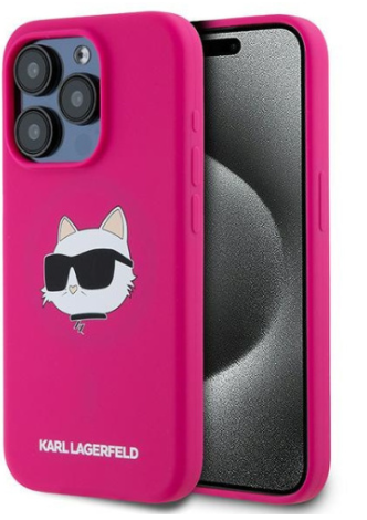 Karl Lagerfeld KLHMP15LSCHPPLF Чехол для Apple iPhone 15 Pro