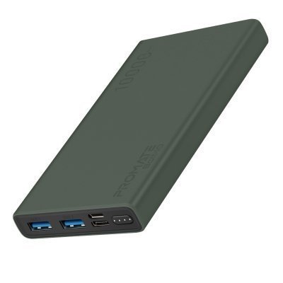 Обложка книги «Promate Bolt-10 Power Bank Переносная зарядная батарея 10000 mAh»