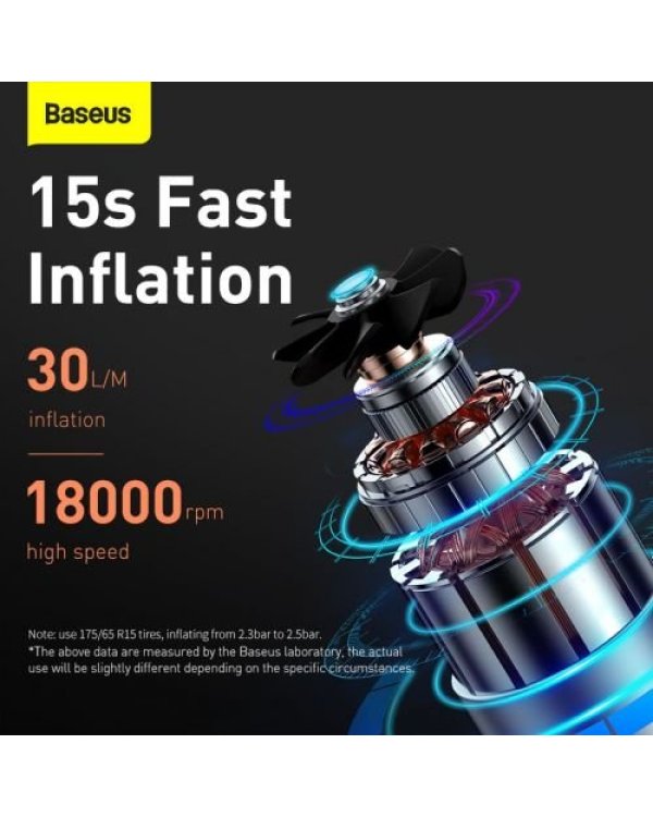 Baseus Car Tool Super Mini Насос для Hакачки Шин