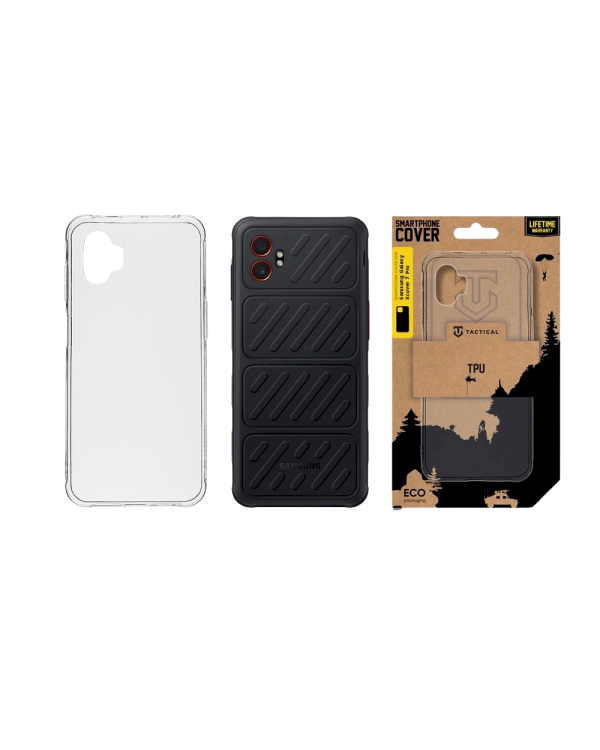 Tactical TPU Cover Защитный чехол для Samsung Galaxy Xcover 7 Pro / прозрачный