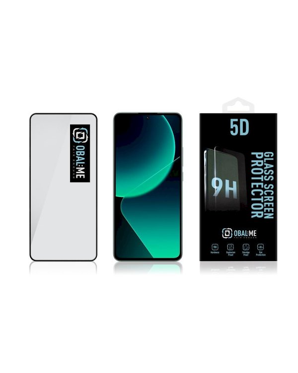 Дополнительное изображение книги «OBAL:ME 5D Glass Screen Protector Защитное стекло для Xiaomi 13T / чёрный»