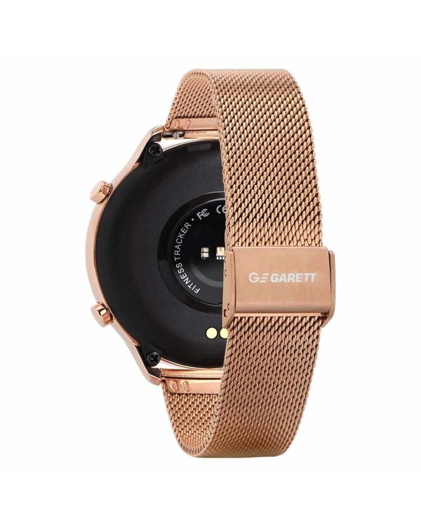 Garett Smartwatch Garett Veronica Gold Steel Умные часы IPS / Bluetooth / IP67 / GPS / SMS