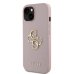 Guess PU Grained 4G Metal Logo Case Чехол для Apple iPhone 15