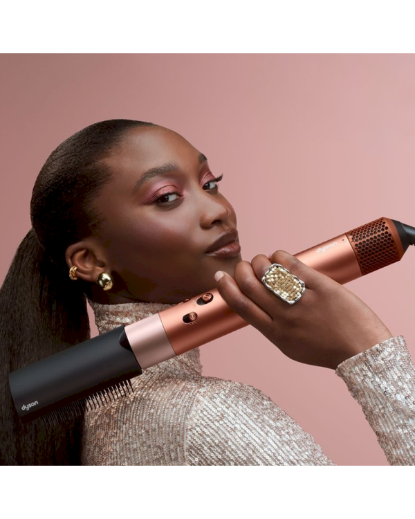 Dyson HS08 Airwrap I.D. Curly + Coily Стайлер для волос Complete Long / Amber Silk / Gift Edition