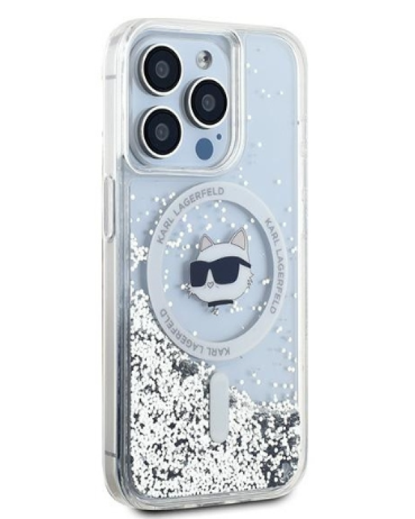 Karl Lagerfeld KLHMP15LLGCHSGH Чехол для Apple iPhone 15 Pro
