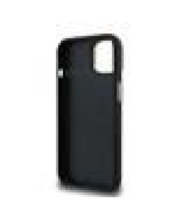 Guess PU Grained 4G Logo Stand Camera Frame Case Защитный чехол для iPhone 13 / чёрный