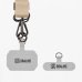OBAL:ME NeckTag Ribbon Rope Ремешок на шею для телефонов / слоновая кость