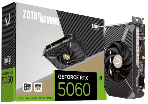 Обложка книги «Zotac Gaming GeForce RTX 5050 SOLO Видеокарта»