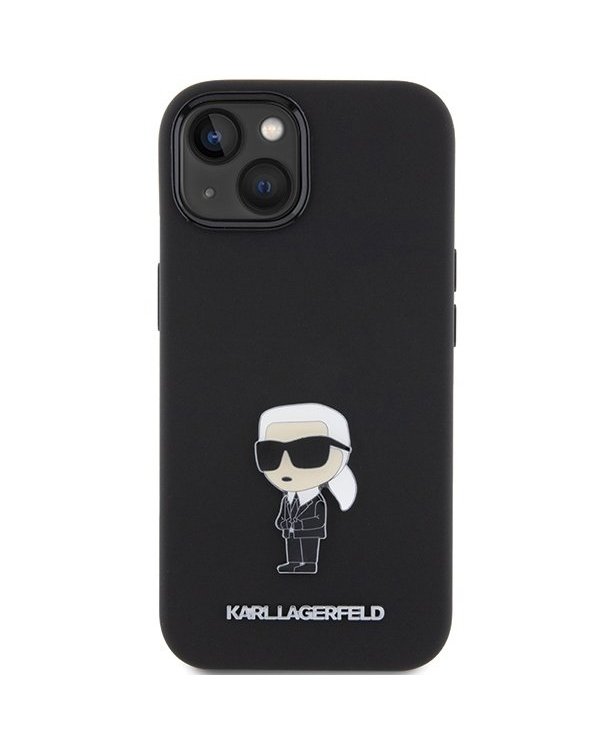 Karl Lagerfeld KLHCP15MSMHKNPK Back Case for Apple iPhone 15 Plus / 14 Plus