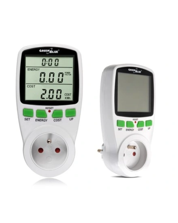 GreenBlue GB202 Счетчик Энергопотребления 9999W