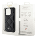 Guess Quilted Metal Logo Case Защитный Чехол для Apple iPhone 15 Pro Max