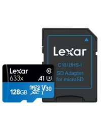 Lexar High-Performance 633x UHS-I Klases 10 microSDXC Карта 128GB
