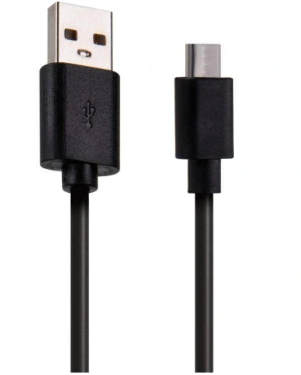 Setty Кабель USB-A - microUSB / 1m / 2A / черный