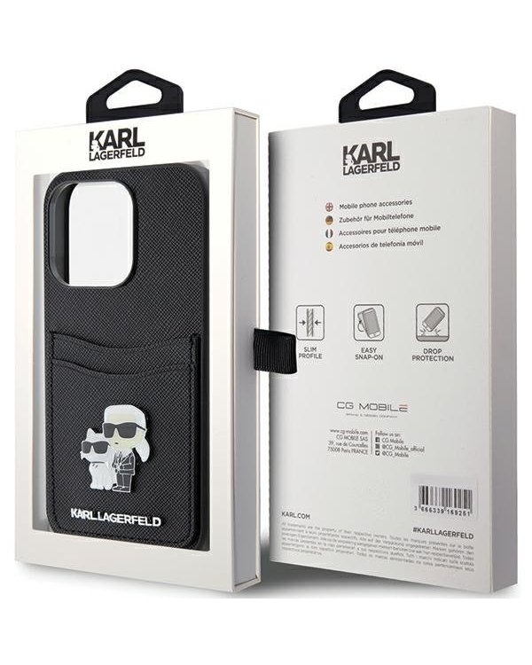 Karl Lagerfeld KLHCP15LSAPKCNPK Чехол для Apple iPhone 15 Pro