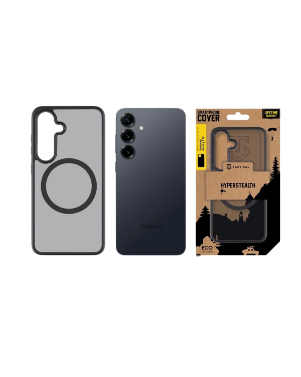 Дополнительное изображение книги «Tactical MagForce Hyperstealth Cover Защитный чехол для Samsung Galaxy S25 / асфальт»