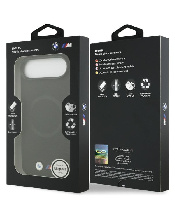 BMW M FW Metal Logo MagSafe Case Защитный Чехол для Apple iPhone 17 Air