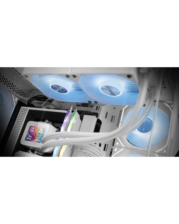 Mars Gaming MLVISION240W Liquid Cooling System with 360º LCD / TDP up to 500W