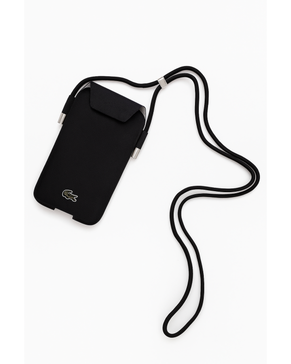 Lacoste PVC Iconic Petit Pique Phone Pouch XL Сумка для телефона