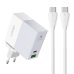 LDNIO A2620C Wall Сharger USB-C 65W PD3.0 / QC3.0 + USB-C Cable 1m