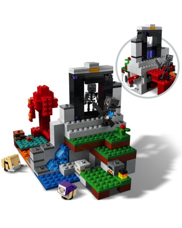 LEGO 21172 Minecraft The Broken Portal Конструктор