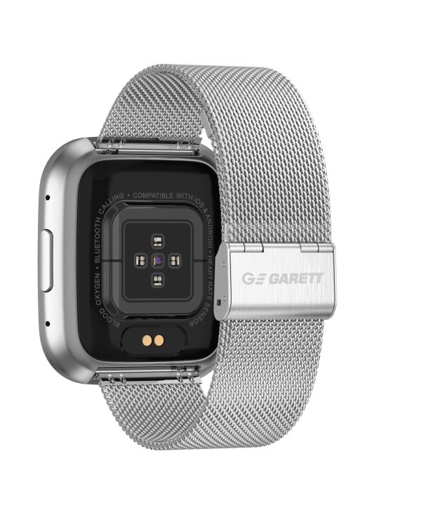 Garett GRC STYLE Silver steel Умные часы IPS / Bluetooth / IP68 / SMS