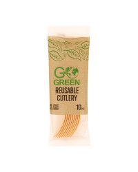 Go Green Многоразовые Bилки 10 шт