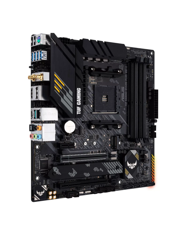 Asus TUF GAMING B550M-PLUS WIFI II Материнская плата AMD B550 / Socket AM4 / Micro-ATX / Wi-Fi
