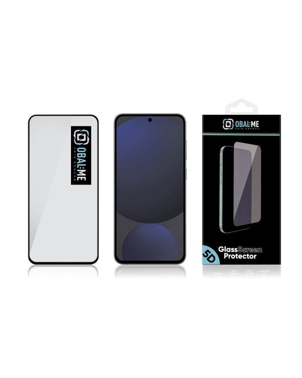 Дополнительное изображение книги «OBAL:ME 5D Glass Screen Protector Защитное стекло для Samsung Galaxy S24 FE/S25 FE / чёрный»