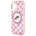 Karl Lagerfeld Hard IML Monogram Karl&Choupette Head MagSafe Case Чехол для Apple iPhone 16