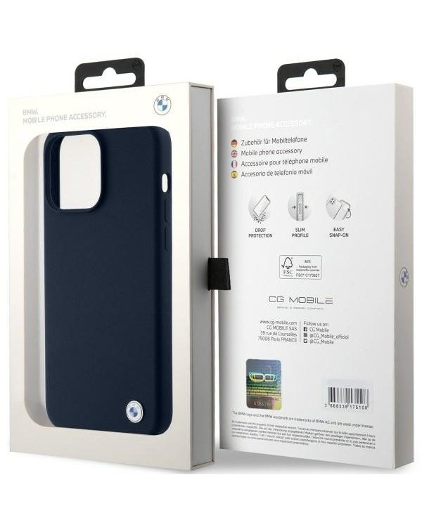 BMW BMHCP15LSILNA Чехол для Apple iPhone 15 Pro