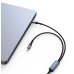 Swissten Textile 2in1 USB-C / Lighting Кабель 100W 1.5m