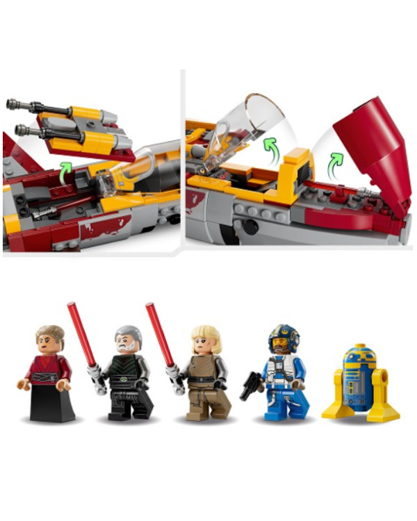LEGO 75364 New Republic E-wing VS Shin Hati's Starfighter Конструктор