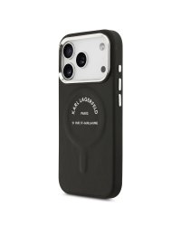 Karl Lagerfeld PU RSG Logo MagSafe Case Защитный чехол для iPhone 17 Pro / чёрный